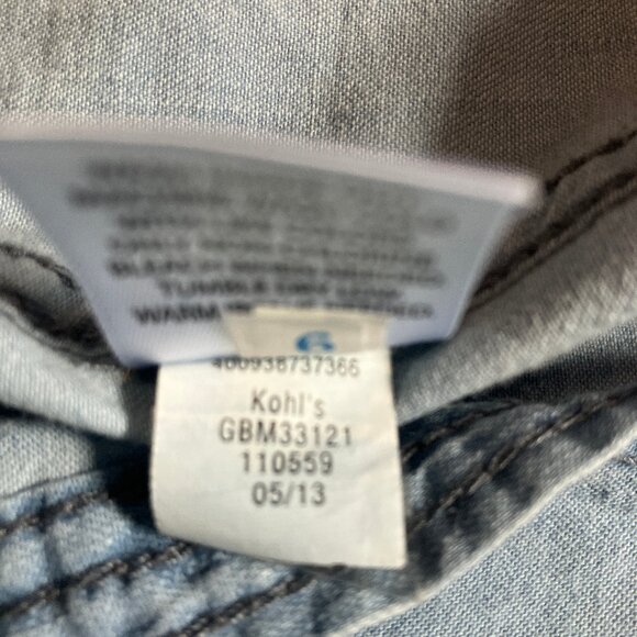 Mudd Girls M(10/12) Chambraly Long Sleeve Snap Shirt SUPER SOFT - Picture 12 of 14